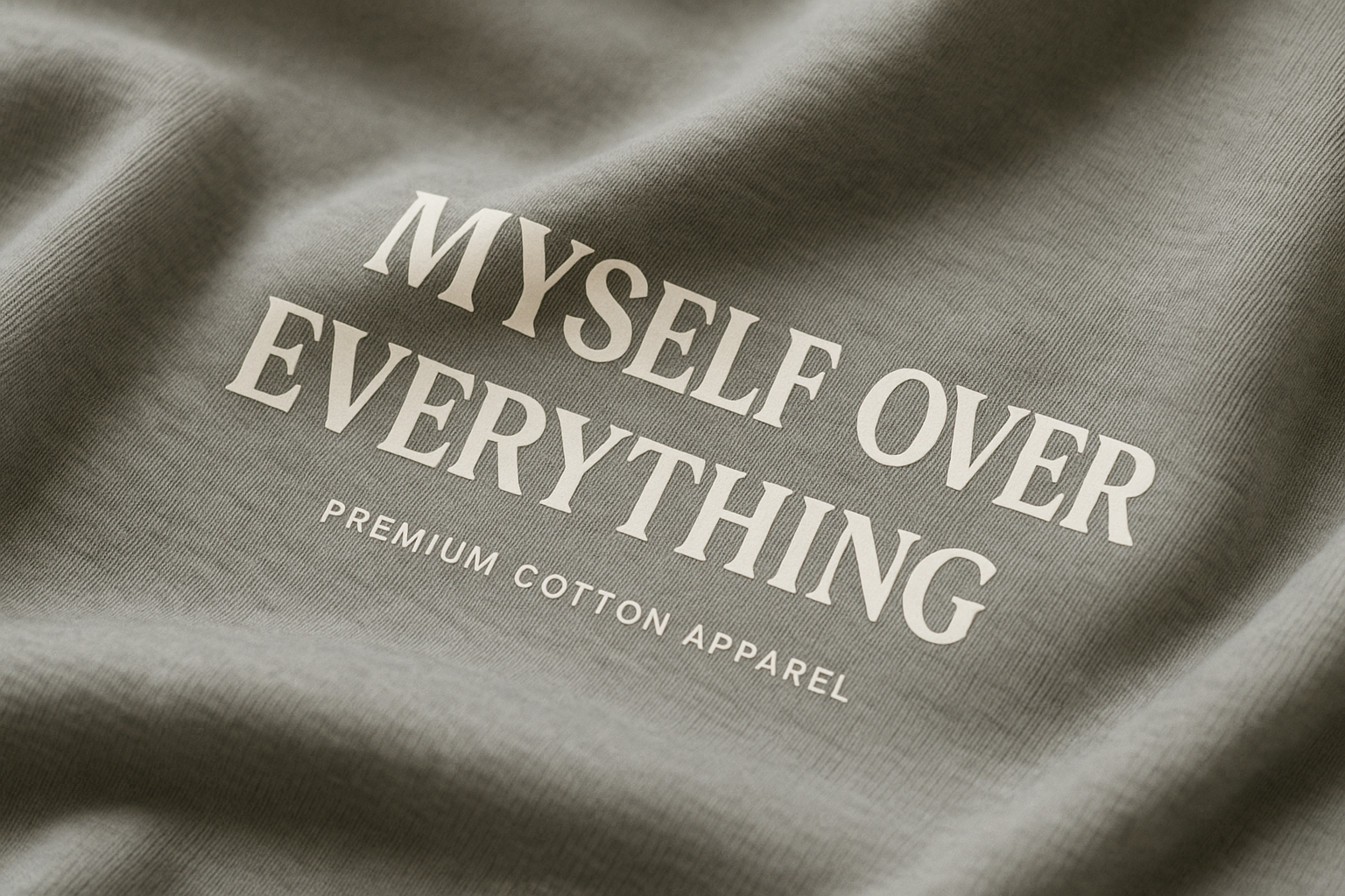 MYSELF OVER EVERYTHING brand image